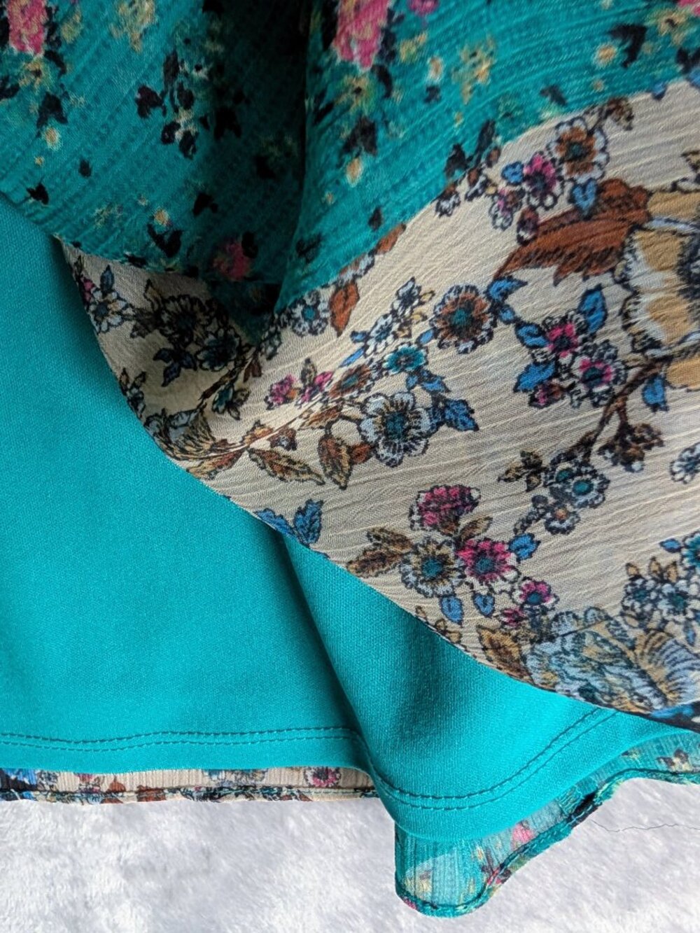 Woman's summer dress Size M Cottage core Boho Festival Flowy from By & By - Picture 4 of 5